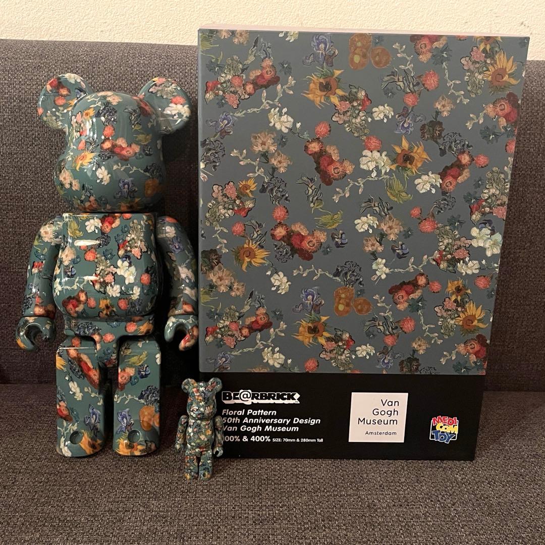 【みっく】BE@RBRIC(ベアブリック) 50th ゴッホ限定コラボ