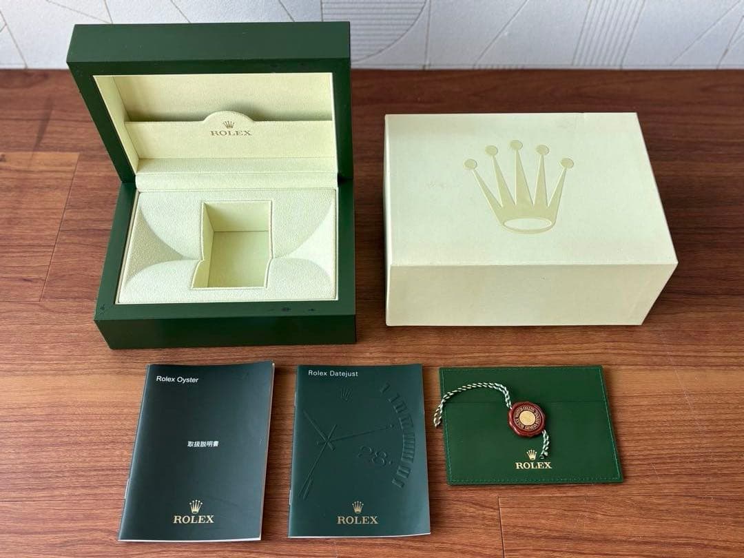 ROLEX 空箱　収納ボックスと付属品