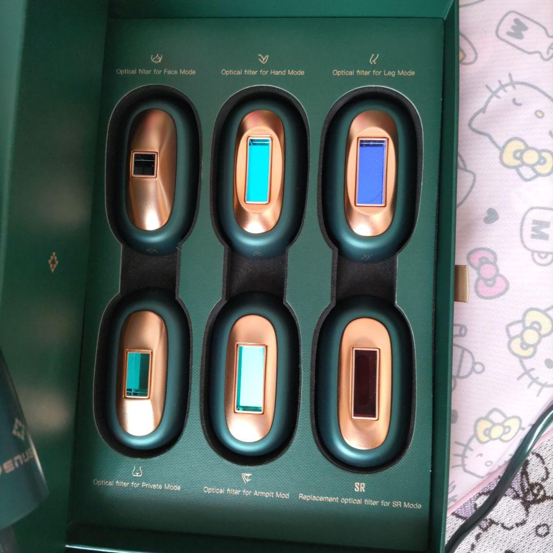 JOVS Body Skin 脱毛器 6フィルター付き