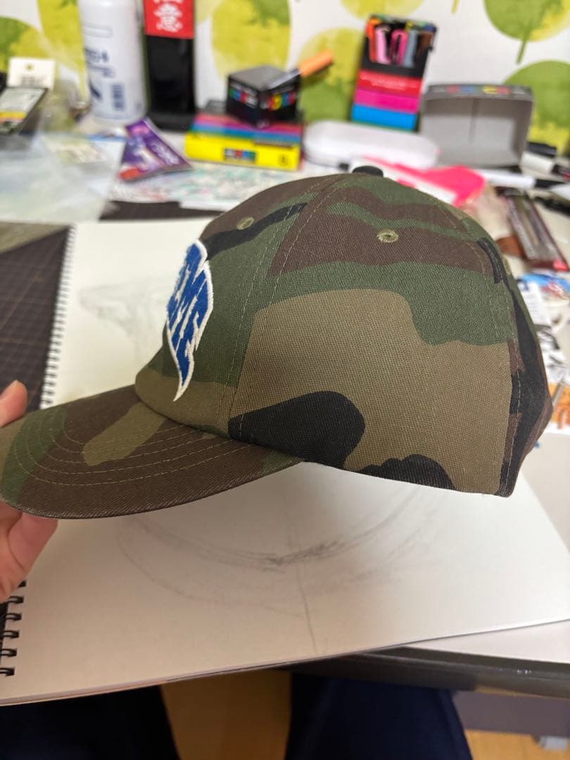 SUPREME 迷彩キャップ