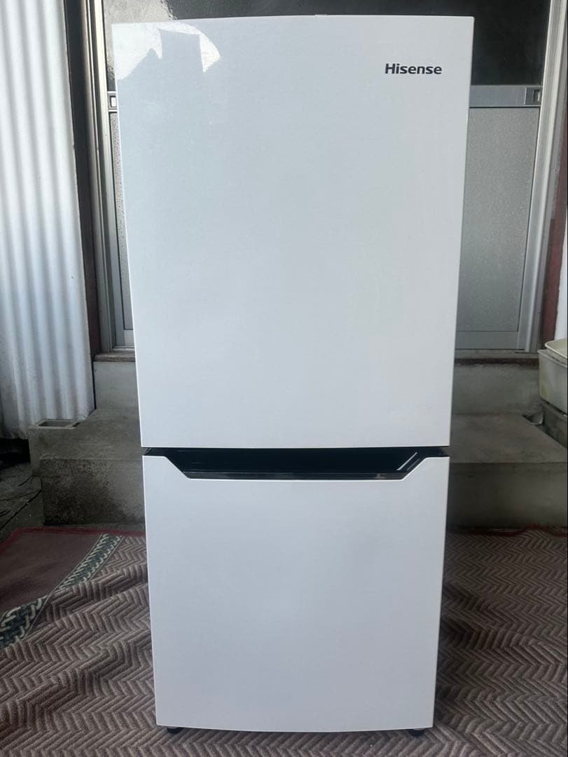 Hisense ホワイト 冷蔵庫 下開き