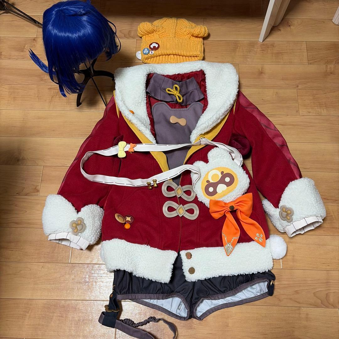 原神　香菱　海灯祭　大つごもりの歓声　コスプレ　衣装、ウィッグ、グゥオパァー