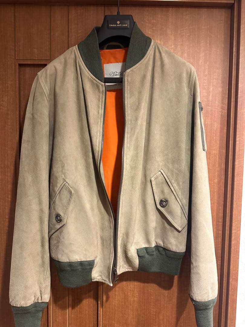 希少⭐️ヴァルスター ‼️現行品⭐️46⭐️スエード‼️MA-1⭐️定価188,000円