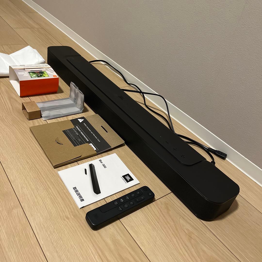 JBL サウンドバー BAR 300 3Dサラウンド Wi-Fi対応 260W