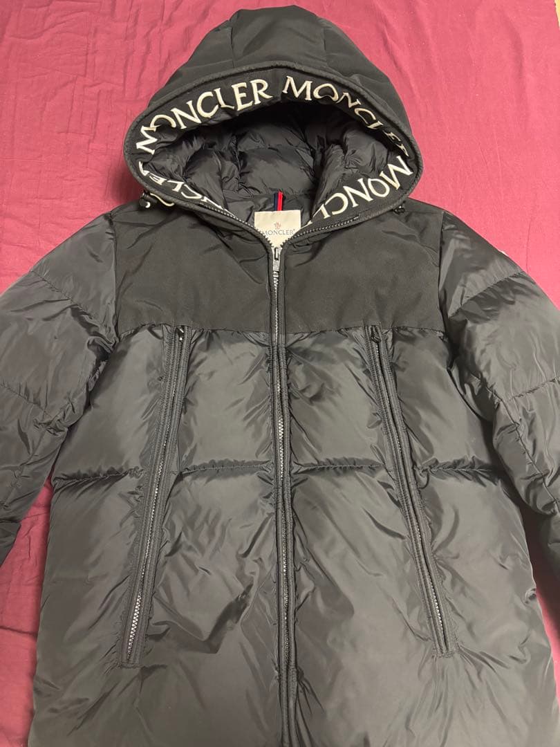 MONCLER ブラック ダウンジャケット モンクレール MONTCLA