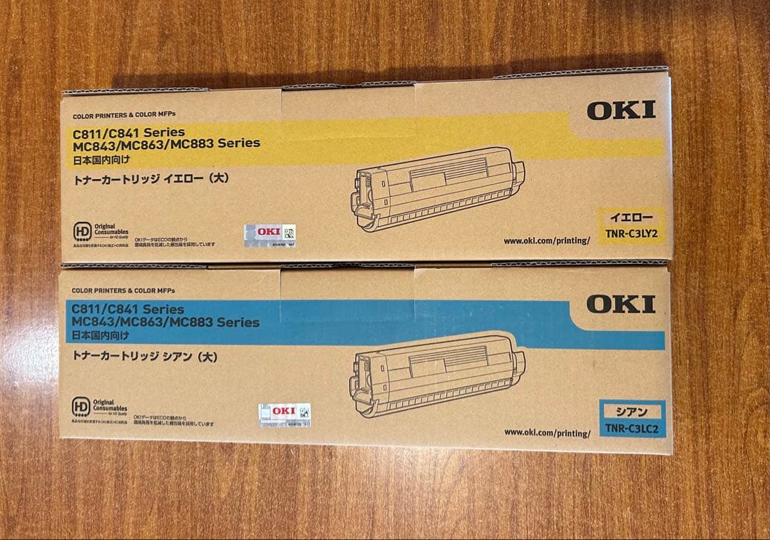 OKI 新品TNR-C3LC2.LY2大容量 2個セット