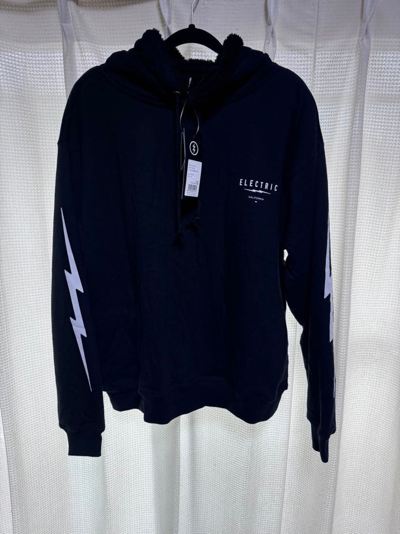 ELECTRIC 撥水パーカー 黒