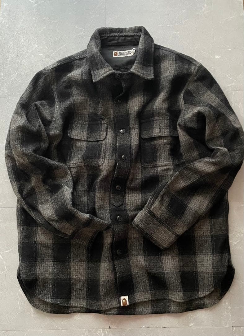 A Bathing Ape チェックシャツ