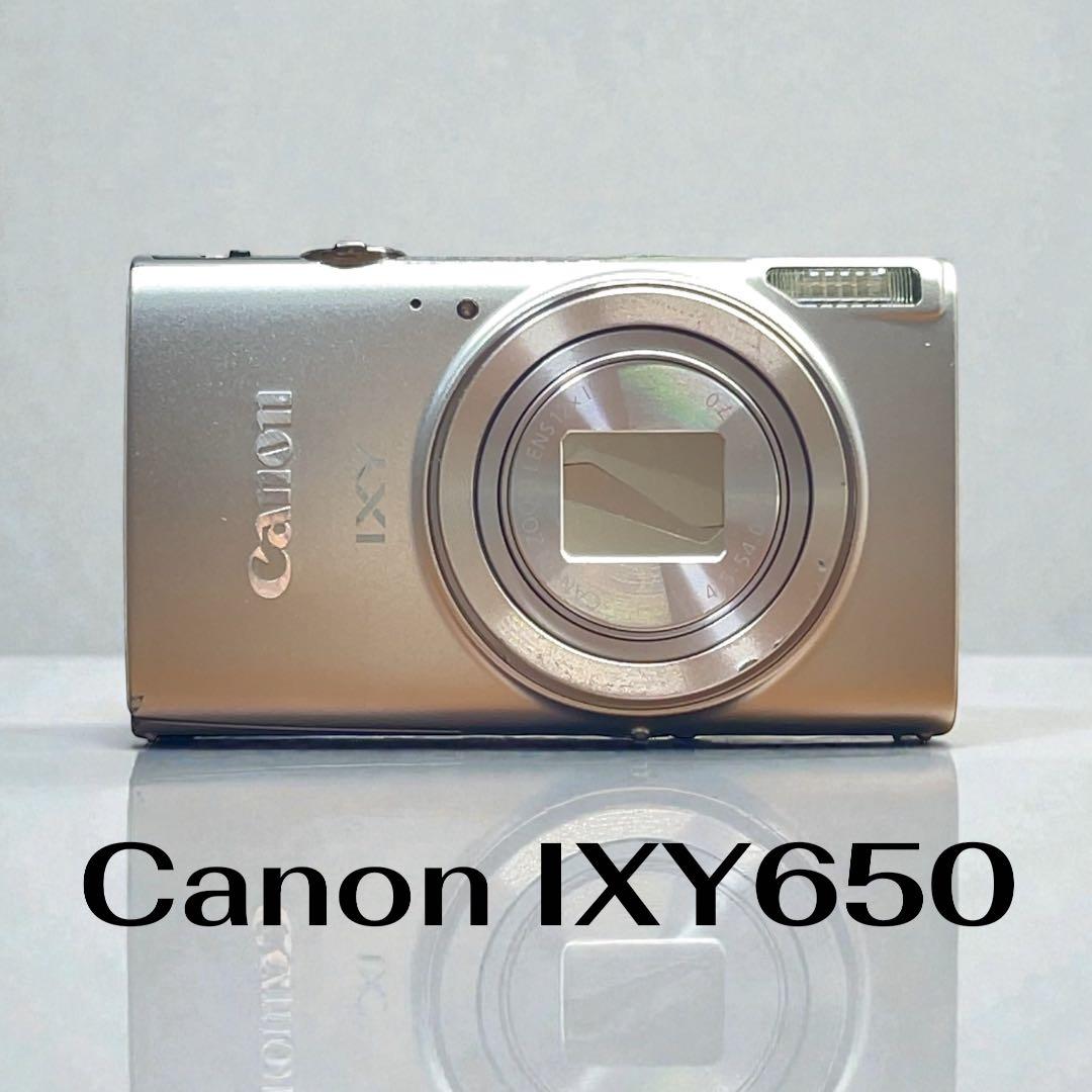 【美品】 Canon IXY650 新品充電器 新品バッテリー 付き