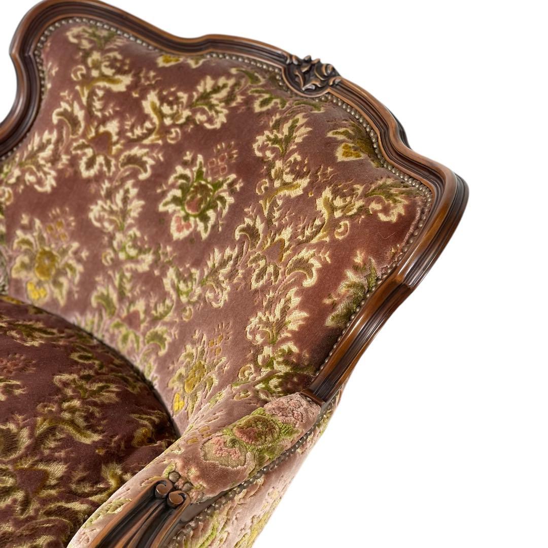 ひまわりサンサン　 HR383 【美品】DOMANI ルイ15世 カリモク