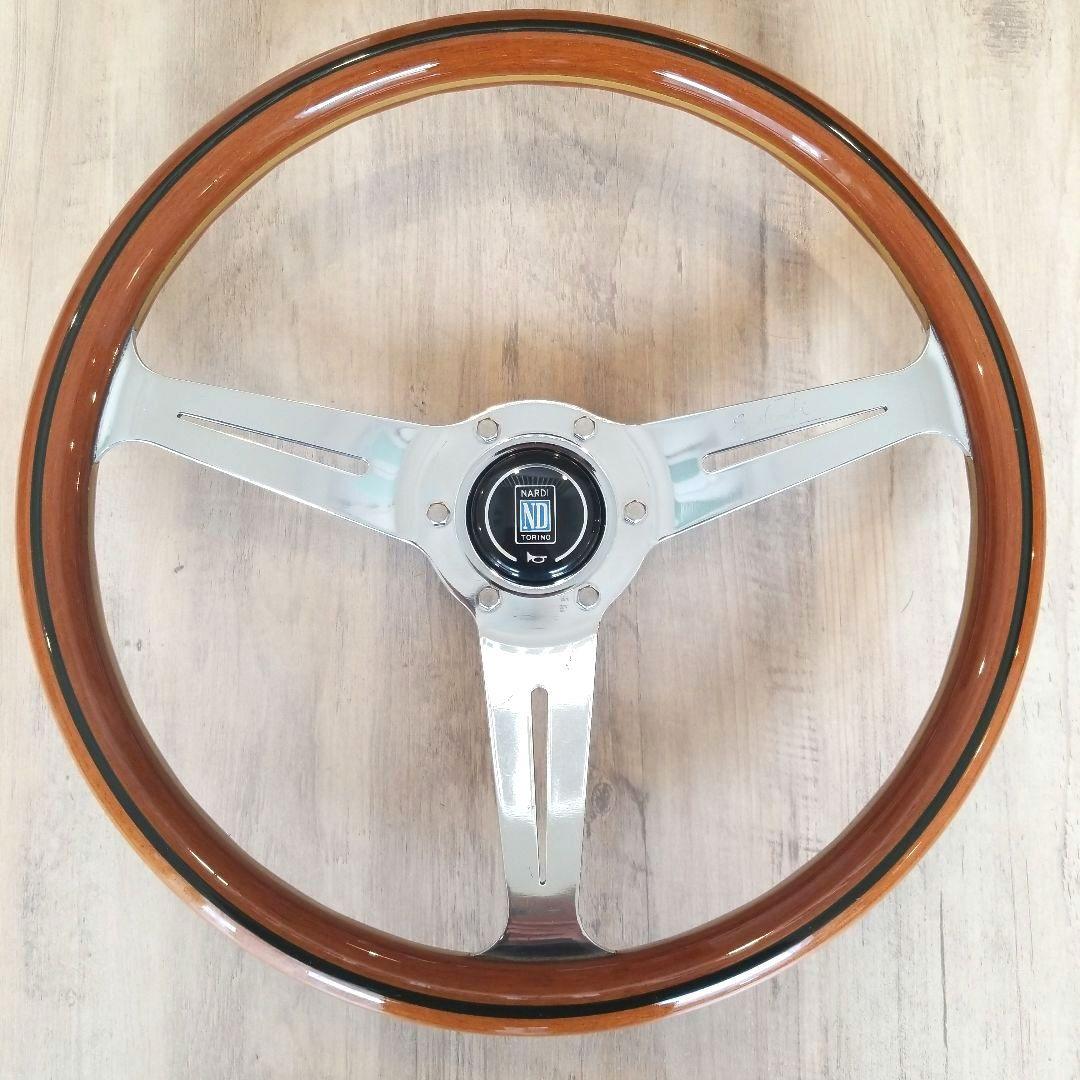 NARDI★ナルディクラシックウッドポリッシュ/ヴィンテージ【当時物】36Φ