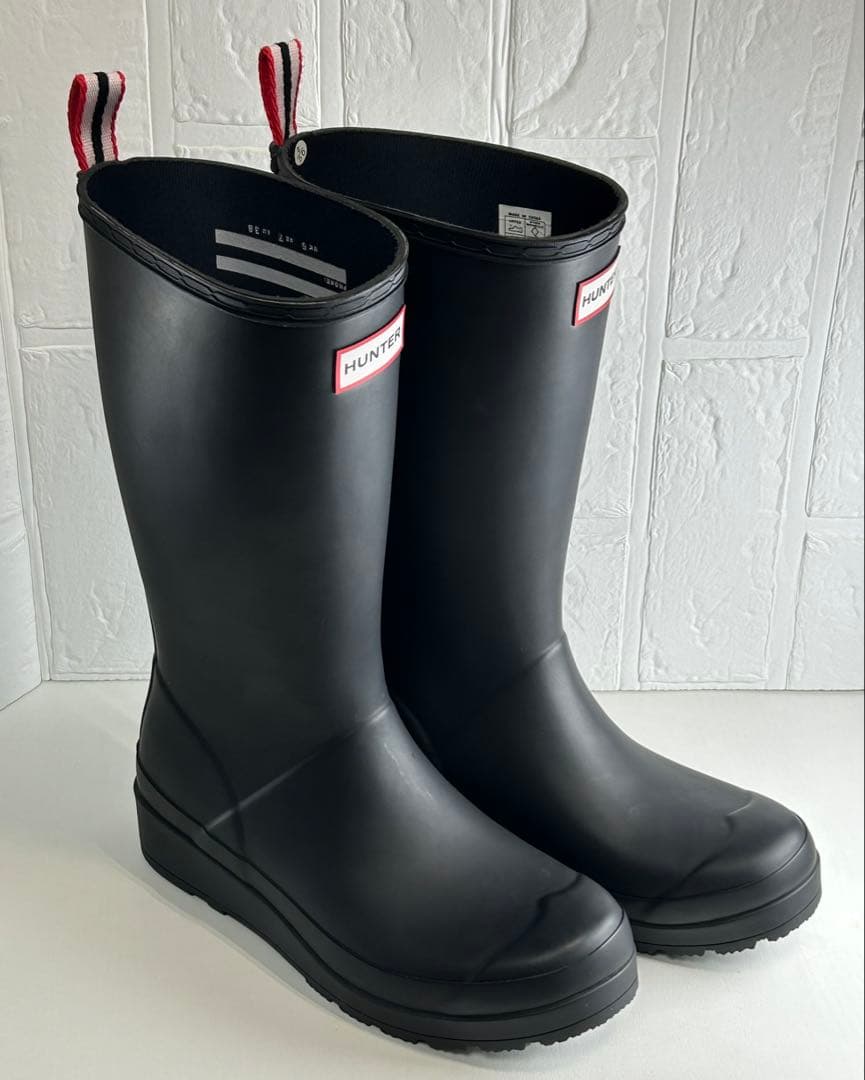 【未使用アウトレット品】HUNTER◇ブラック◇ブーツ◇UK5◇送料込み◇