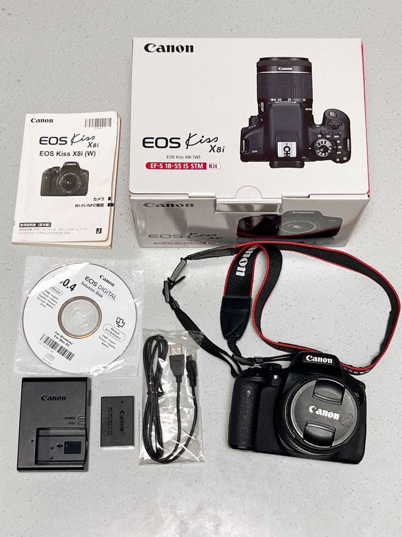 キヤノン Canon EOS Kiss X8i ボディ レンズセット カメラ