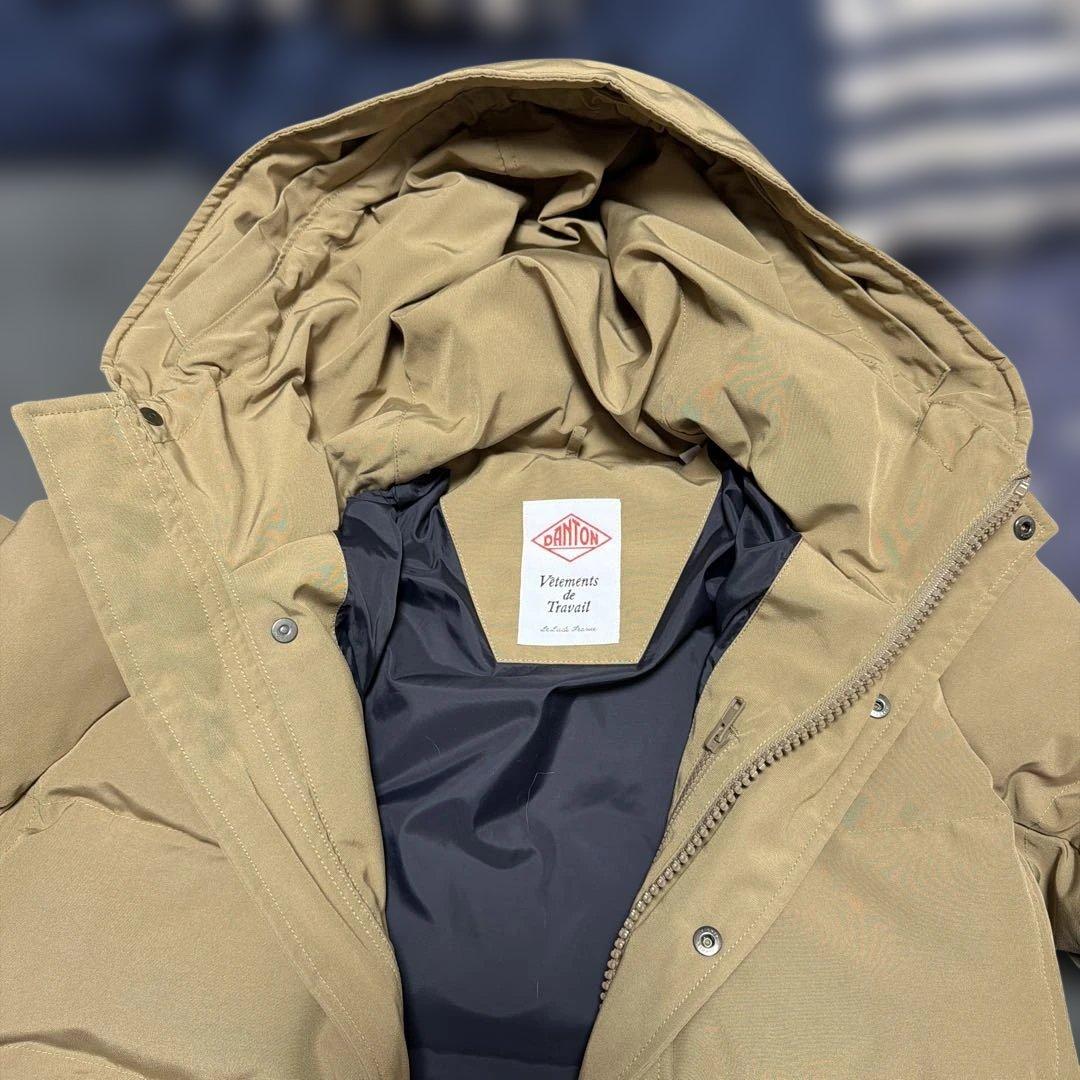 danton ダウンコート　タンカラー　サイズ36
