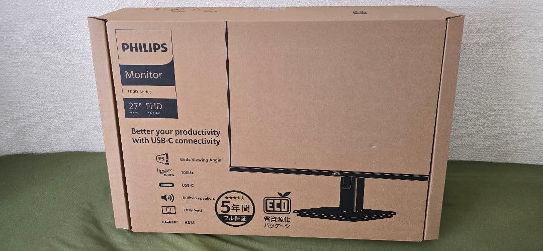 PHILIPS 27インチ FHD モニター 27E1N1300A/11