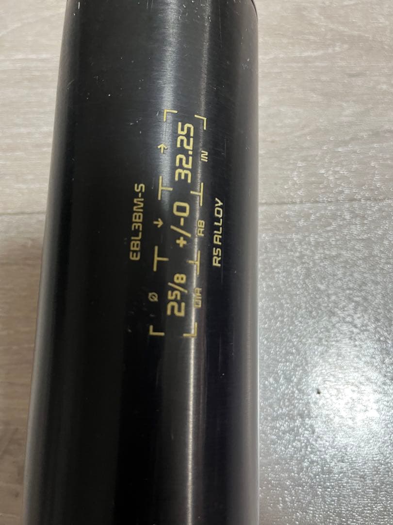 イーストン　中学硬式バット EBL3BM-S ブラック