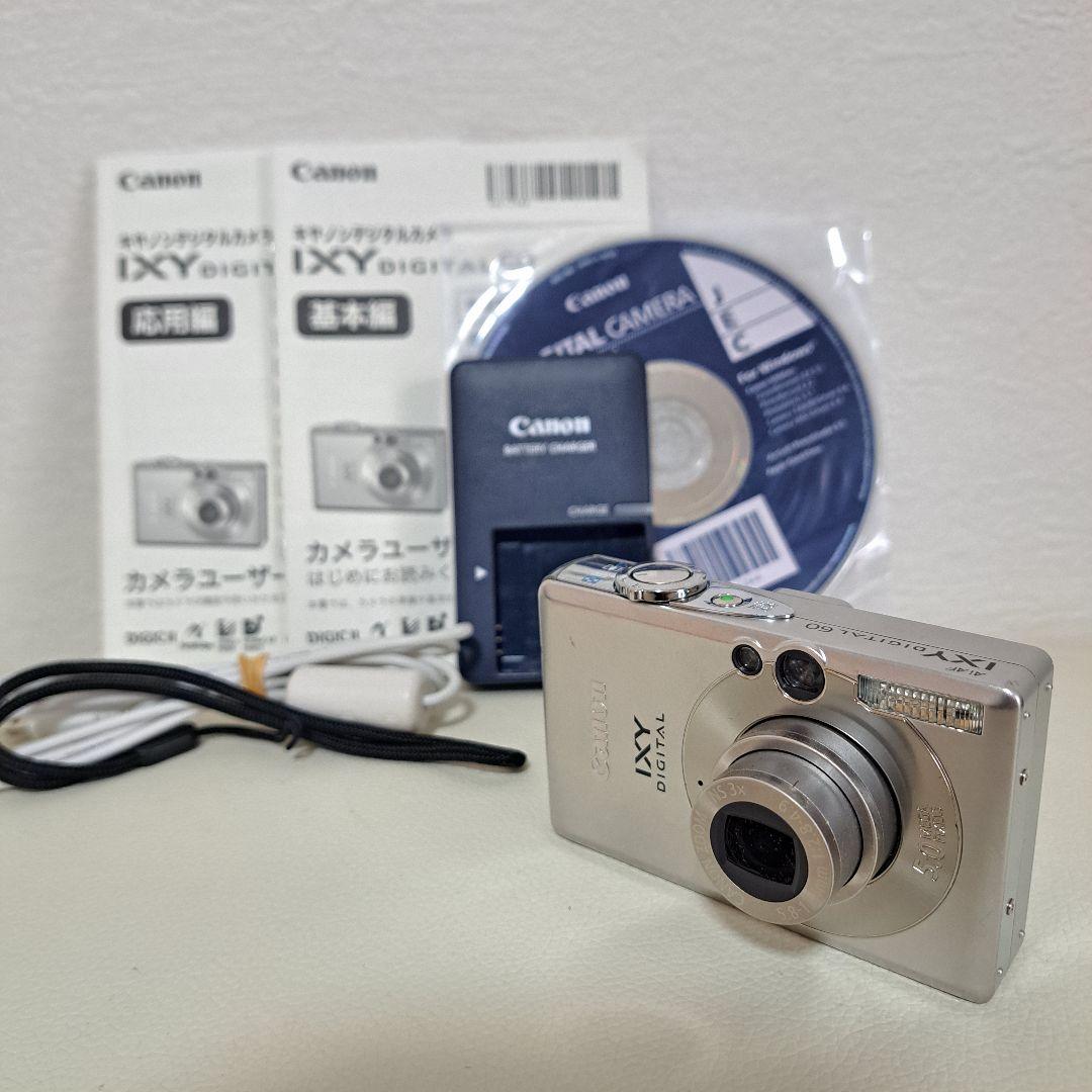 【動作品】Canon IXY DIGITAL 60 PC1158 コンデジ