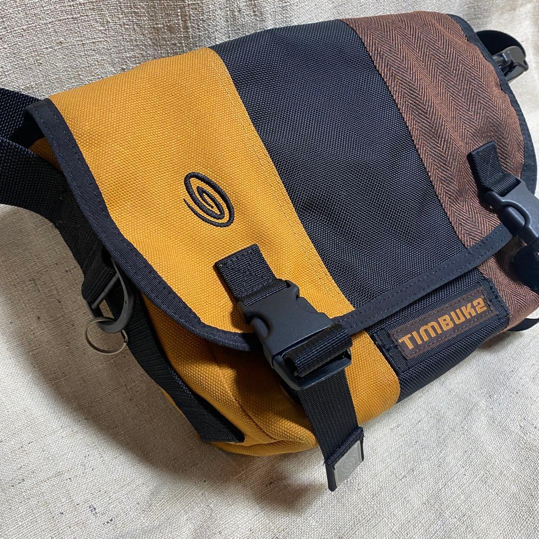 はいまTIMBUK2 メッセンジャーバッグ オレンジ/ブラウン