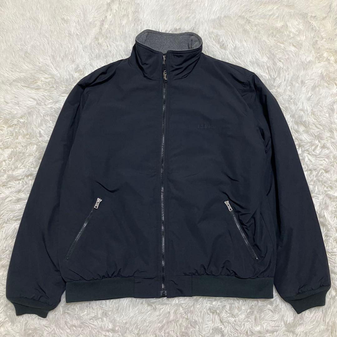 L.L.Bean Warm Up Jacket エルエルビーン ブラック L