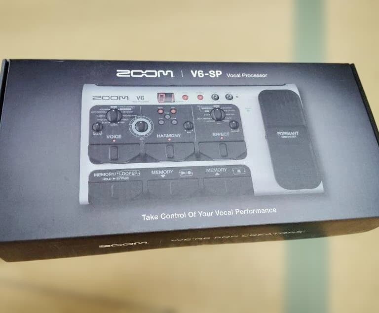 【週末値下げ】ZOOM V6-SP ボーカルプロセッサー