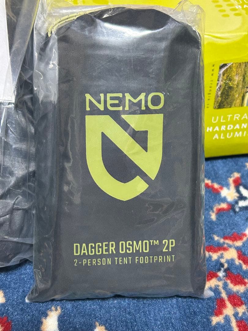専用NEMO DAGGER OSMO 2P テントフットプリント