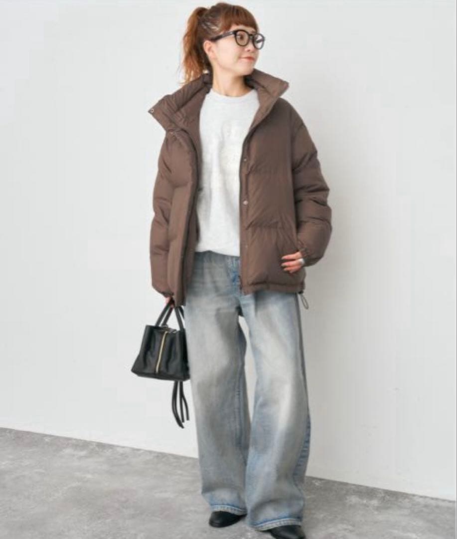 本日まで 【新品】定価45,100円Spick&Span撥水リバーシブルダウン