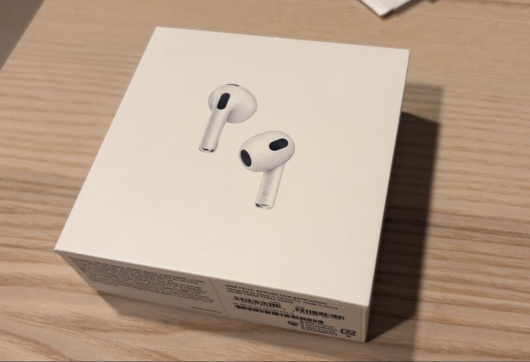 AirPods (第3世代) 本体 ワイヤレスイヤホン Apple正規品