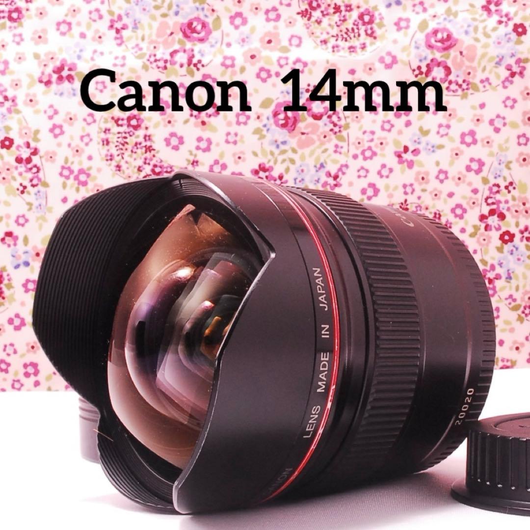 【極上品】Canon キャノン EF 14mm f/2.8 L USM 超広角