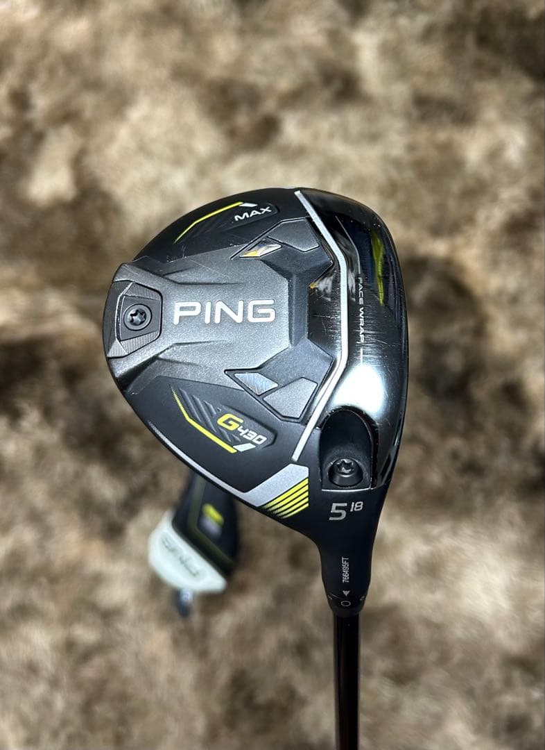 【美品】 PING G430 MAX 5W 18° SR