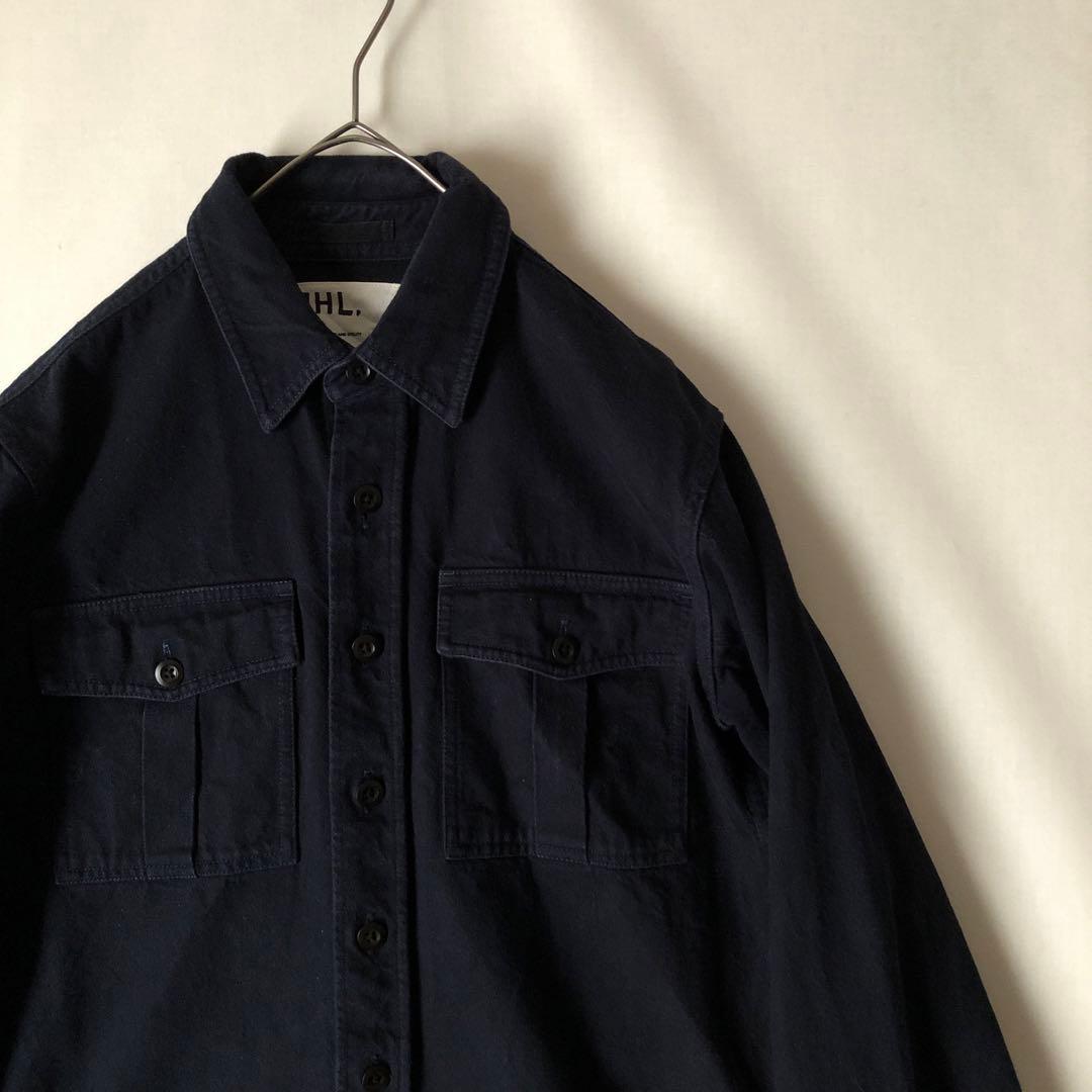 春物 MHL, エムエイチエル シャツジャケット MARGARET HOWELL