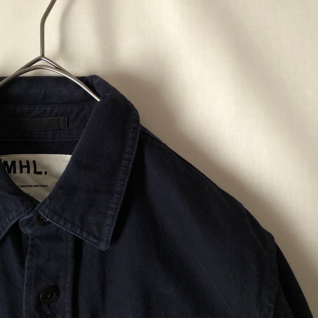 春物 MHL, エムエイチエル シャツジャケット MARGARET HOWELL