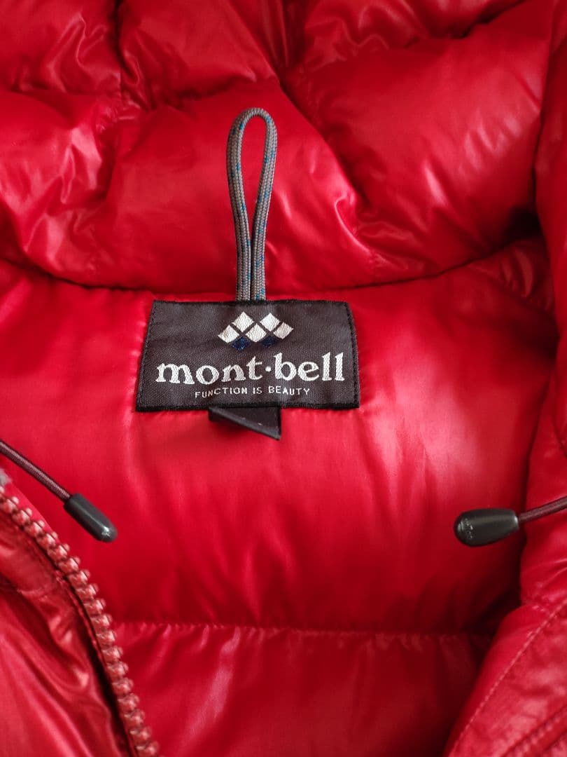 mont-bell ダウンジャケット M 赤