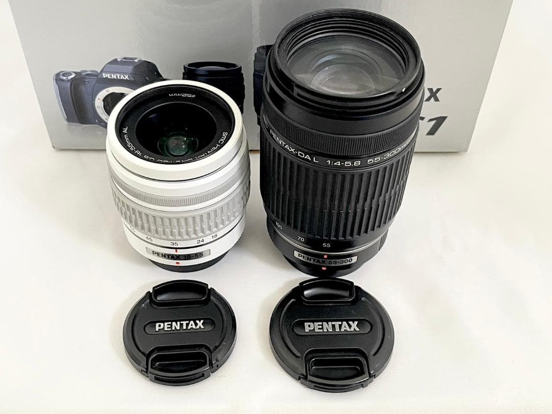 PENTAX K-S1 300ダブルズームキット + 50mm単焦点レンズ