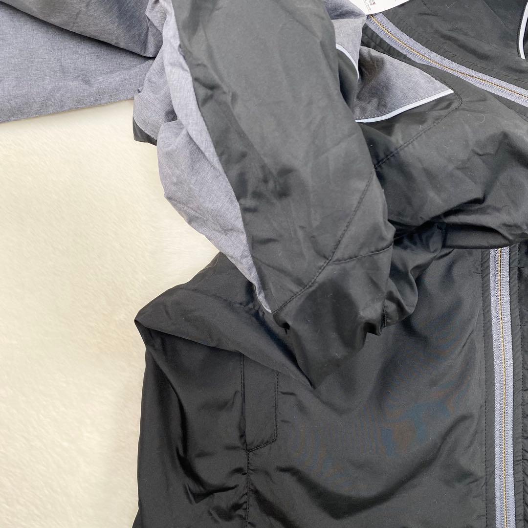 b1082✨新品タグ付✨【ZETT】PROSTATUS　セットアップ　黒　グレー