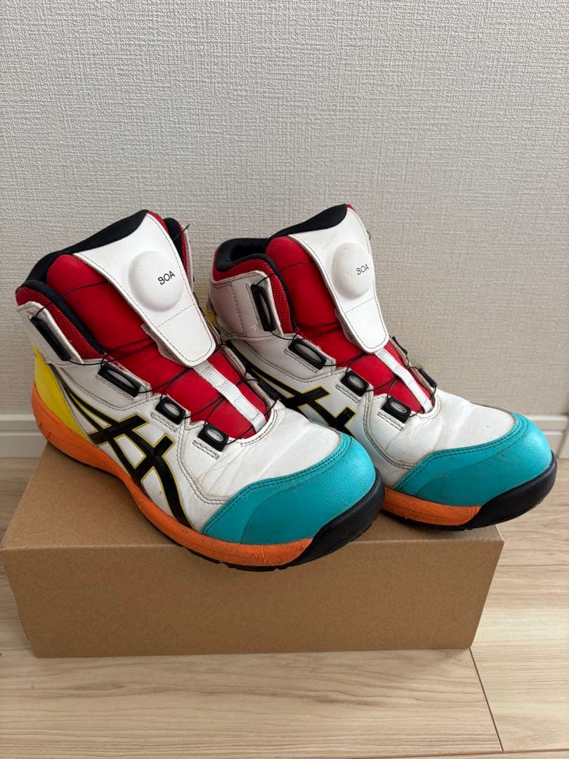 ASICS ウィンジョブ 安全靴 BOA 限定カラー】 サイズ：26cm