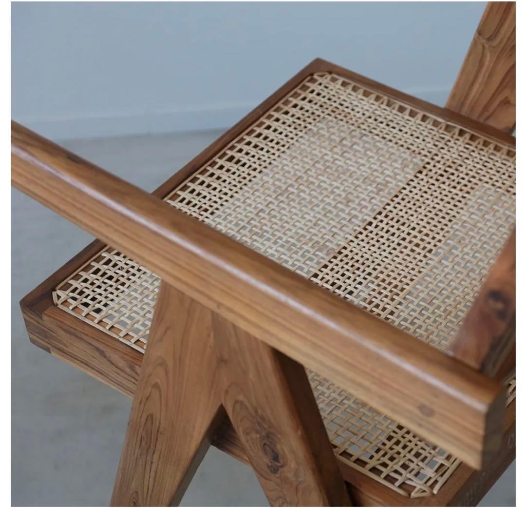 Vレッグオフィスチェア ピエール・ジャンヌレ リプロダクト