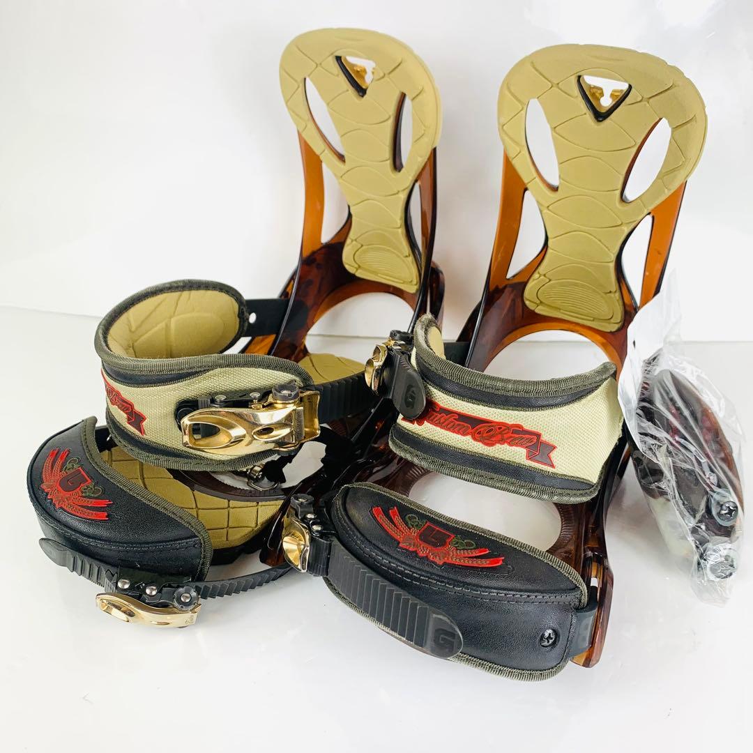希少モデル Burton Custom Brew スノーボードビンディング S