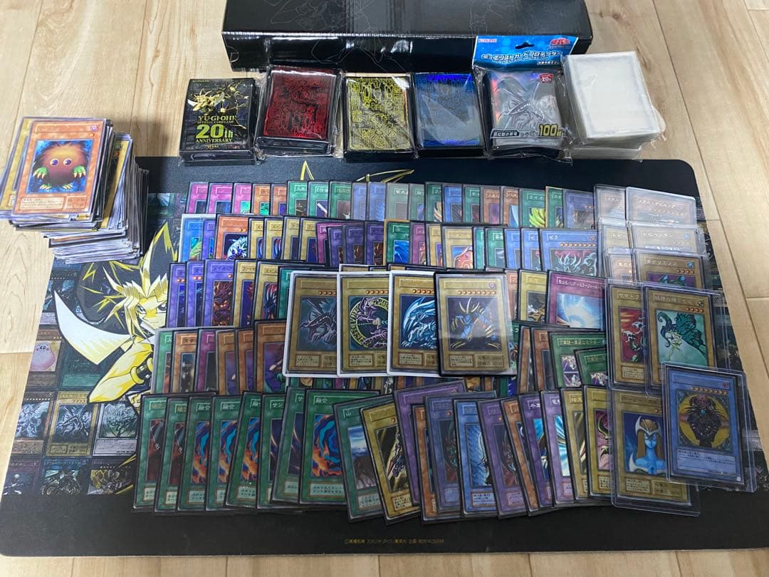 遊戯王 初期 まとめ売り 青眼の白龍初期 トライホーンドラゴン 引退品