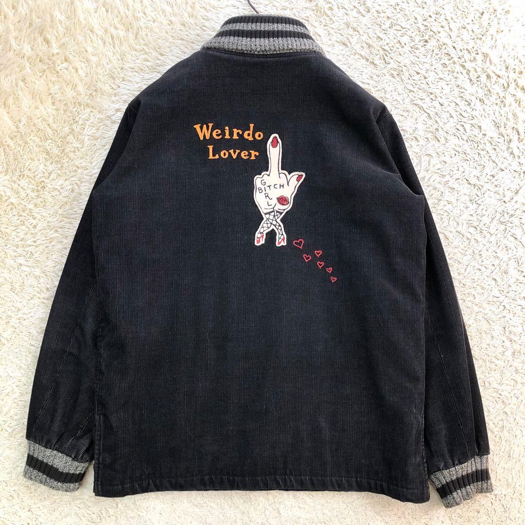美品⭐ウィアード ファラオジャケット Mサイズ ブルゾン ワッペン
