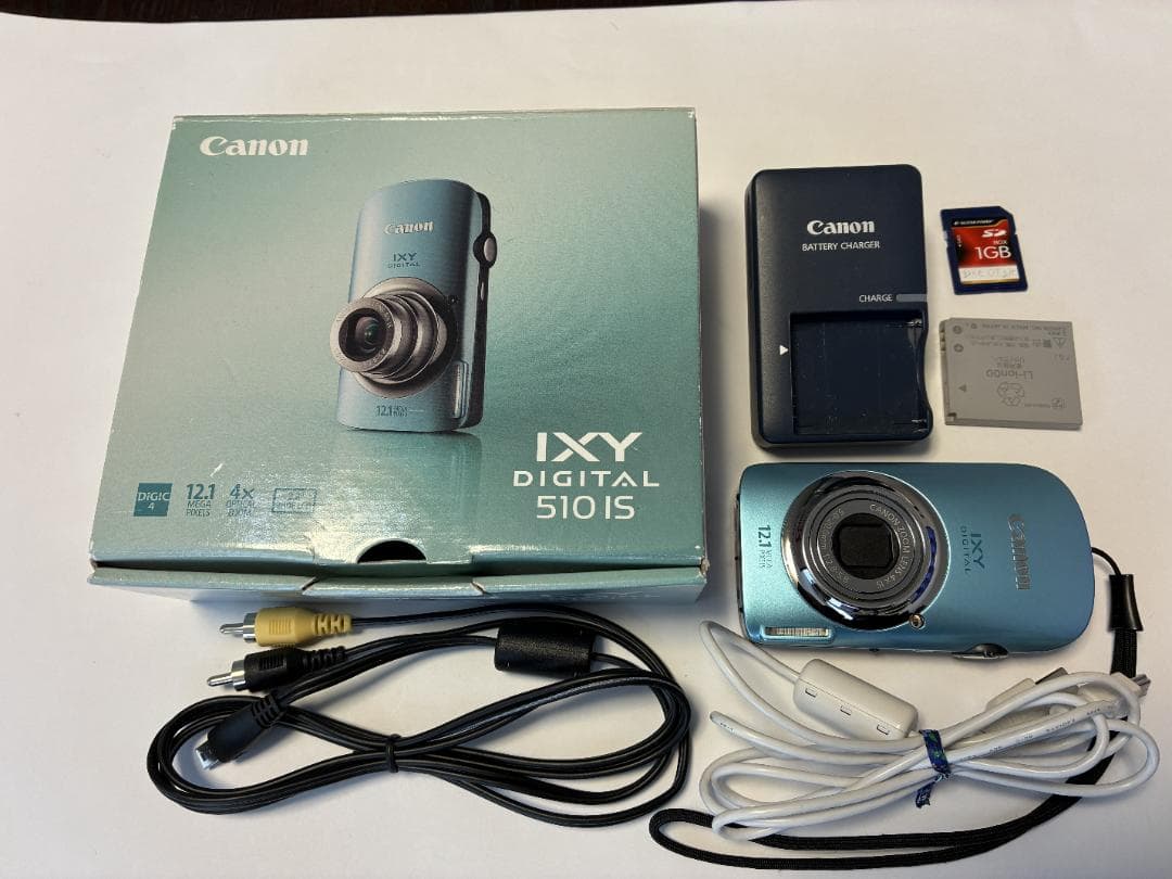 Canon IXY Digital 510 isコンパクトデジタルカメラ　ブルー