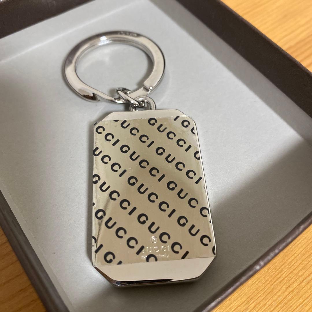 【新品未使用】GUCCI グッチ キーリング キーホルダー　ブラック