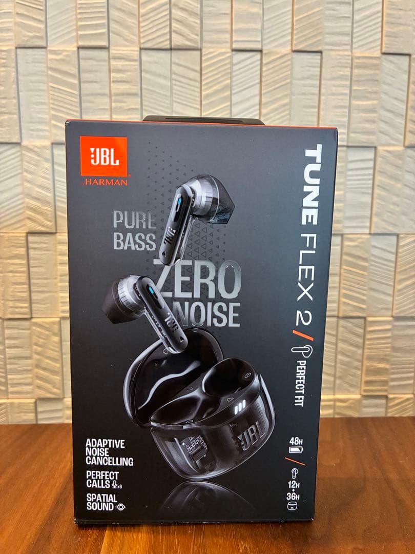 イヤホン JBL TUNE FLEX 2 GHOST EDITION Black