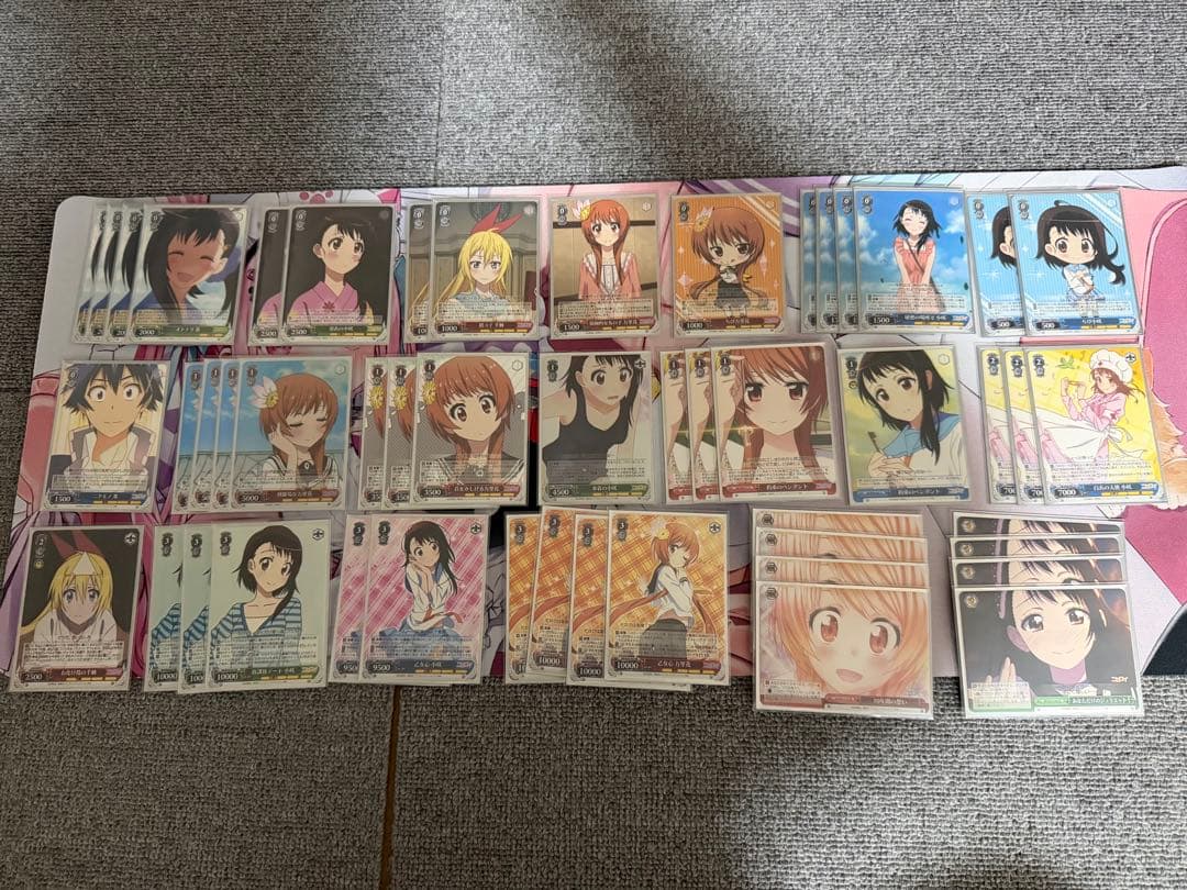 WS ニセコイ デッキ 万里花スリーブ付き