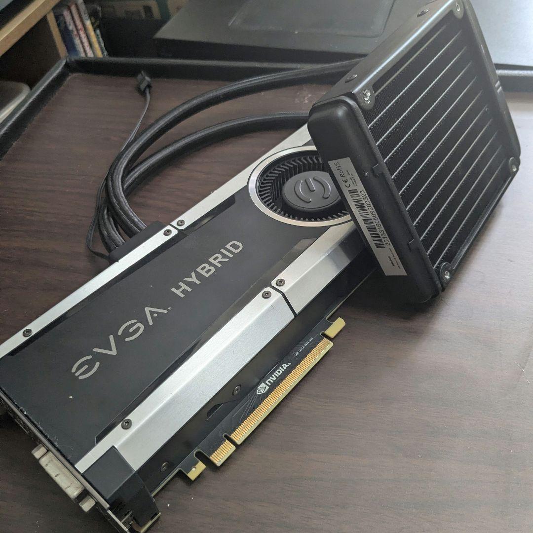 動作確認済 ジャンク GTX1080 EVGA HYBRID 簡易水冷グラボ