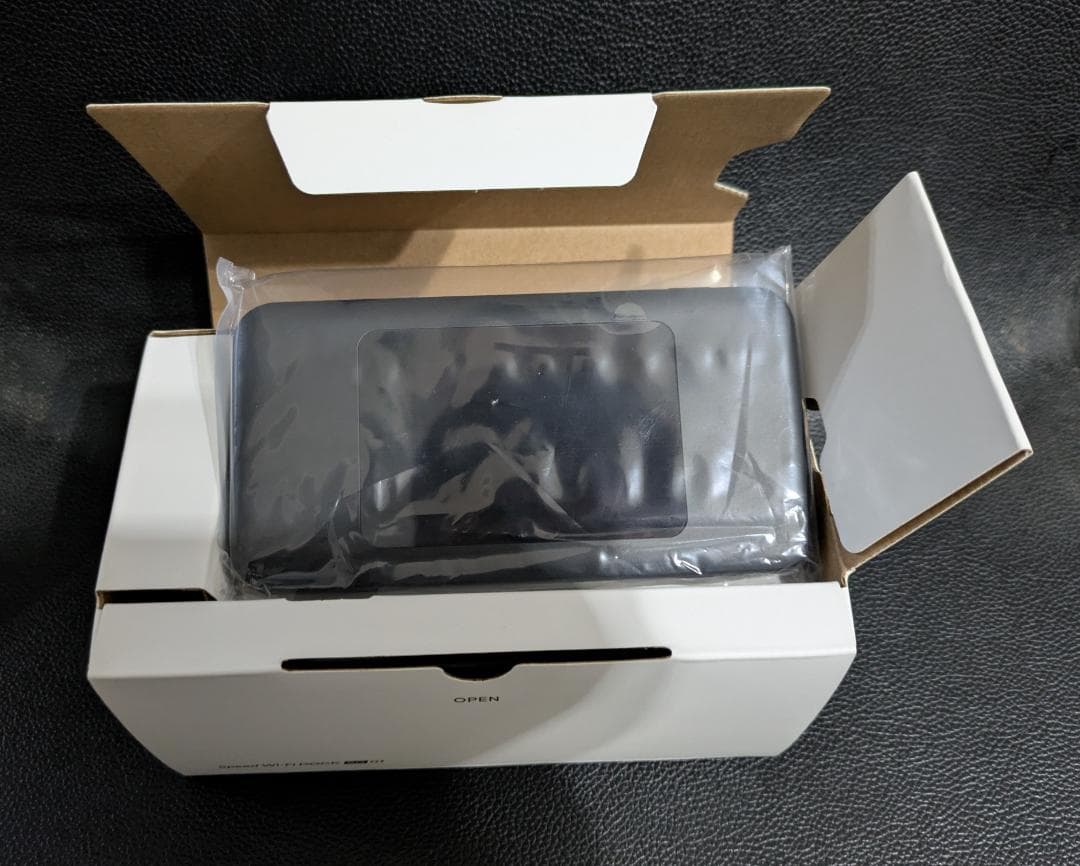 WIMAX Speed Wi-Fi DOCK 5G01 Black 新品