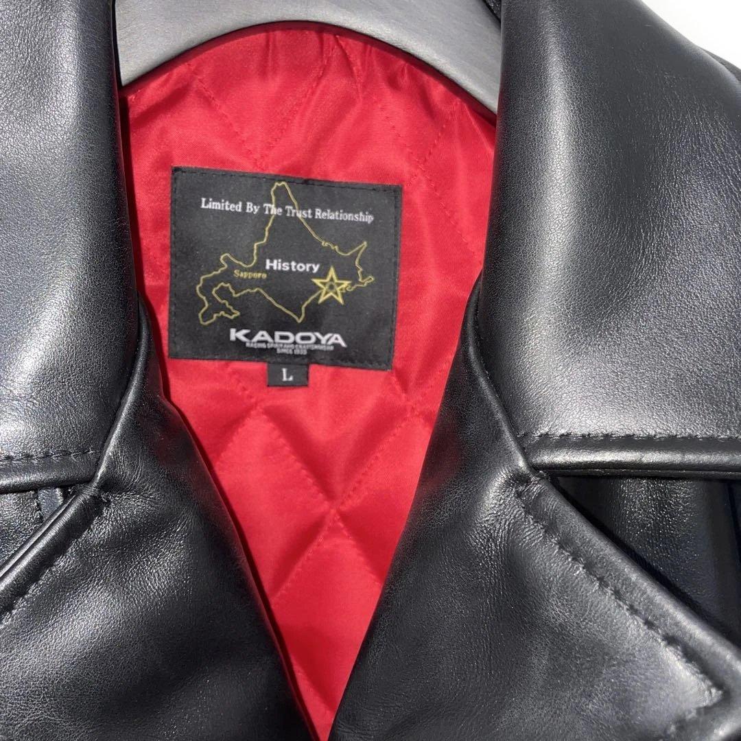 KADOYA History別注ダブルライダース　美品