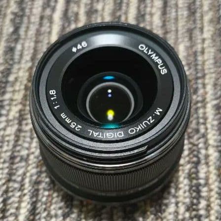 OLYMPUS M.ZUIKO DIGITAL 25mm f/1.8レンズ