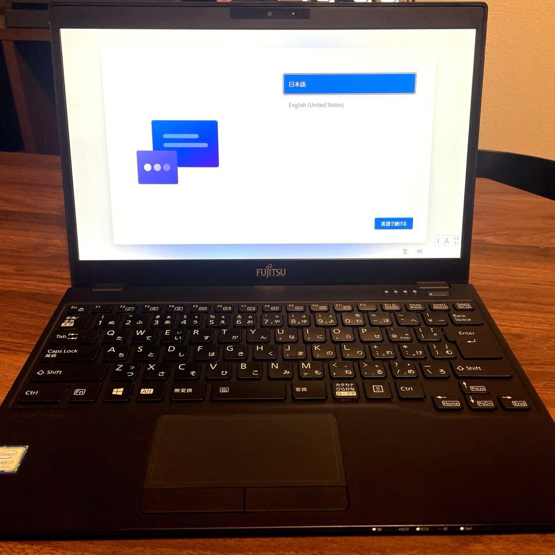 富士通 LIFEBOOK UH93/D2 ピクトブラック ノートパソコン