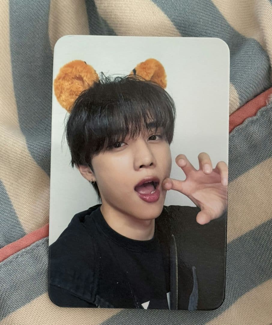 韓国　THE BOYZ　Tiger　サノク　事前収録　ソヌ　トレカ