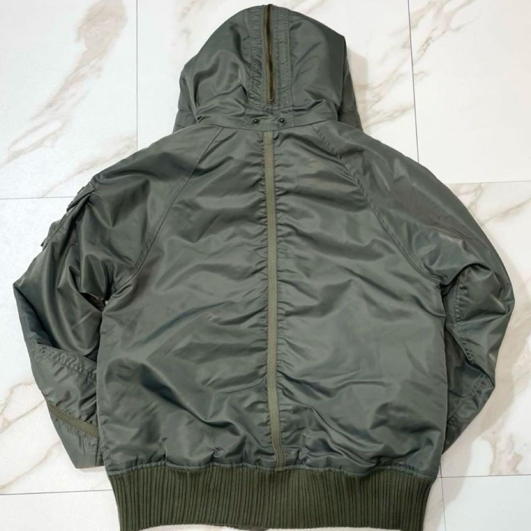 【美品 Y2K】アヴィレックス N-2B フライトジャケット 短丈 ボア カーキ